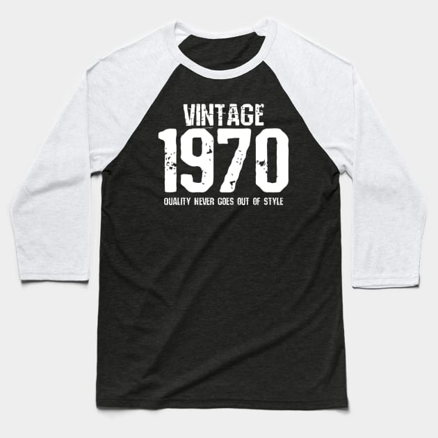 Vintage 1970 Baseball T-Shirt by Bernesemountaindogstuff